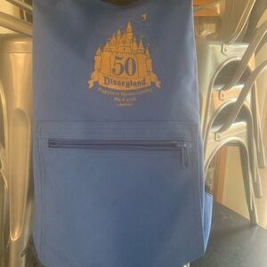 Unused Disneyland 50th anniversary shoulder bag with insulated zip compartment